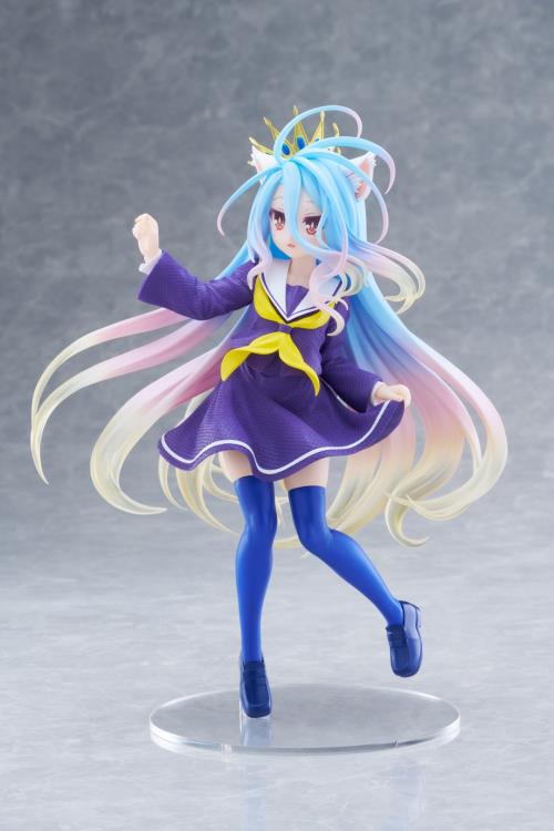 No Game No Life Shiro (Cat Ear School Uniform Ver.) Coreful Figure