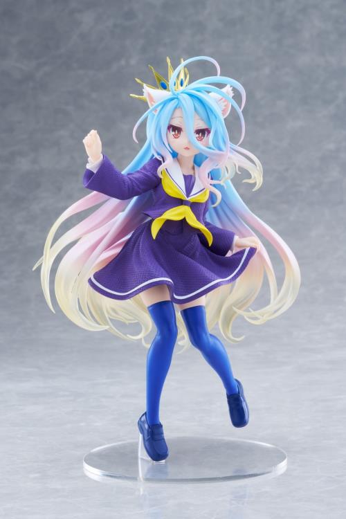 No Game No Life Shiro (Cat Ear School Uniform Ver.) Coreful Figure