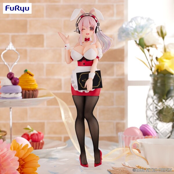 BiCute Bunnies Figure Super Sonico: Waitress Ver.