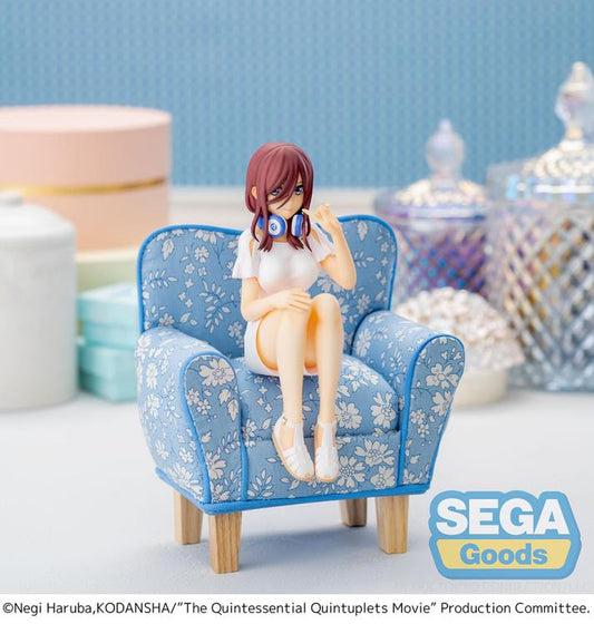 The Quintessential Quintuplets Miku Nakano Premium Perching Figure