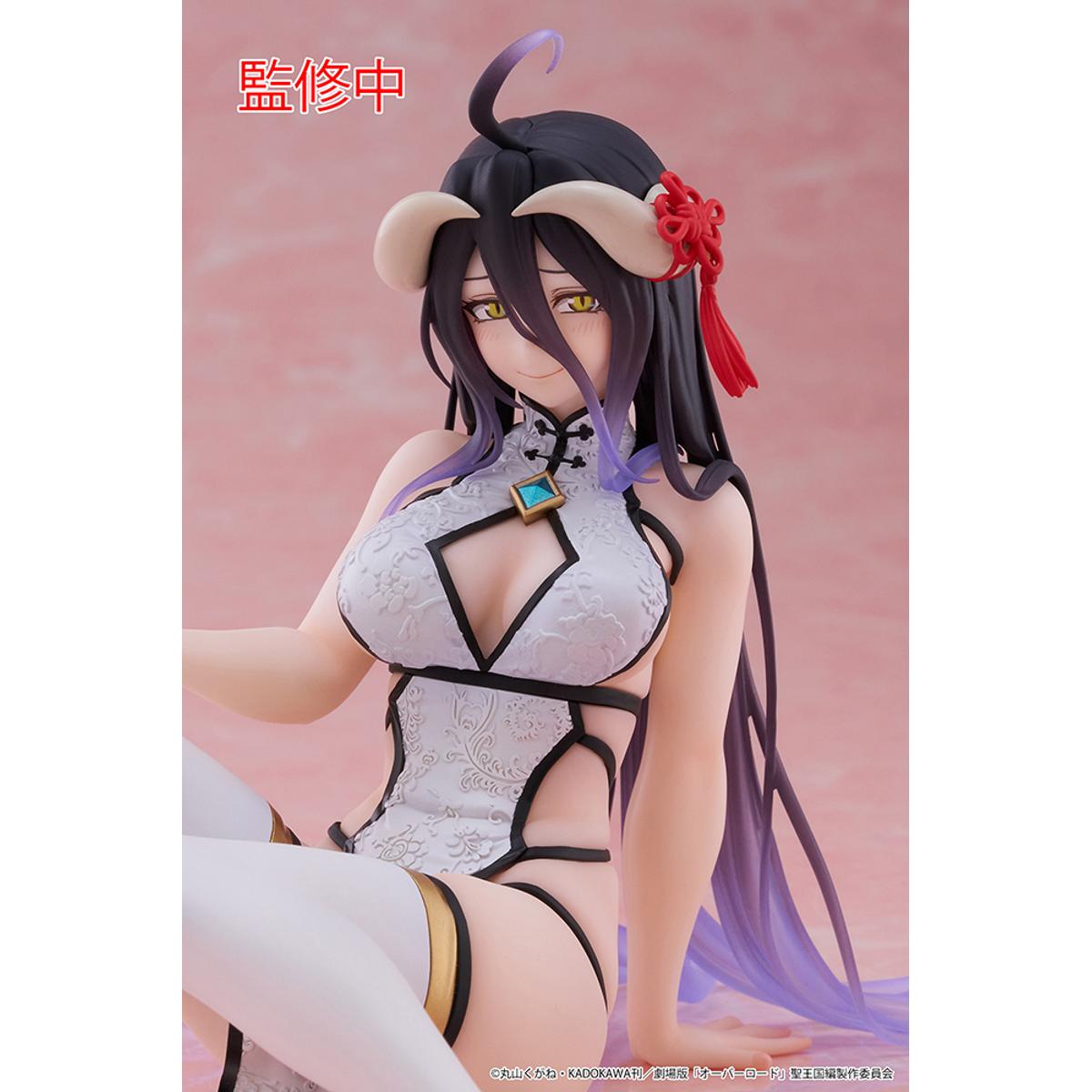 Overlord Desktop Cute Figure - Albedo (Chinese Dress Ver.)